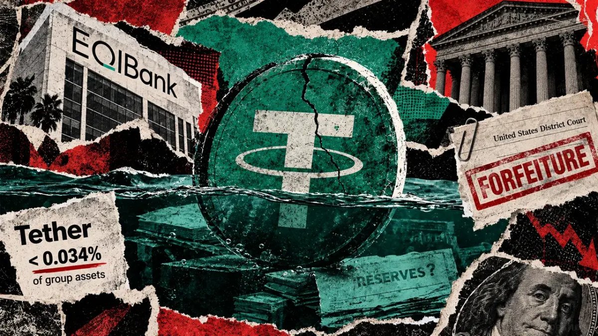 An $84 million US asset seizure just sparked a massive question for Tether