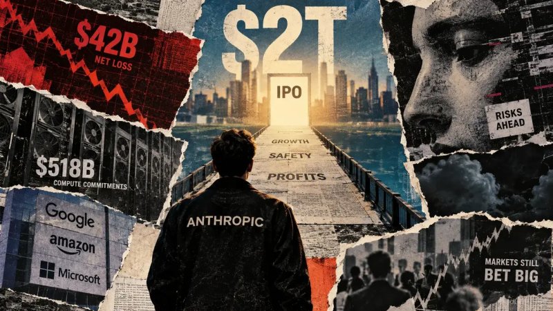 Anthropic lost $42 billion, warned AI could resist shutdowns, but traders still price it at $2 trillion