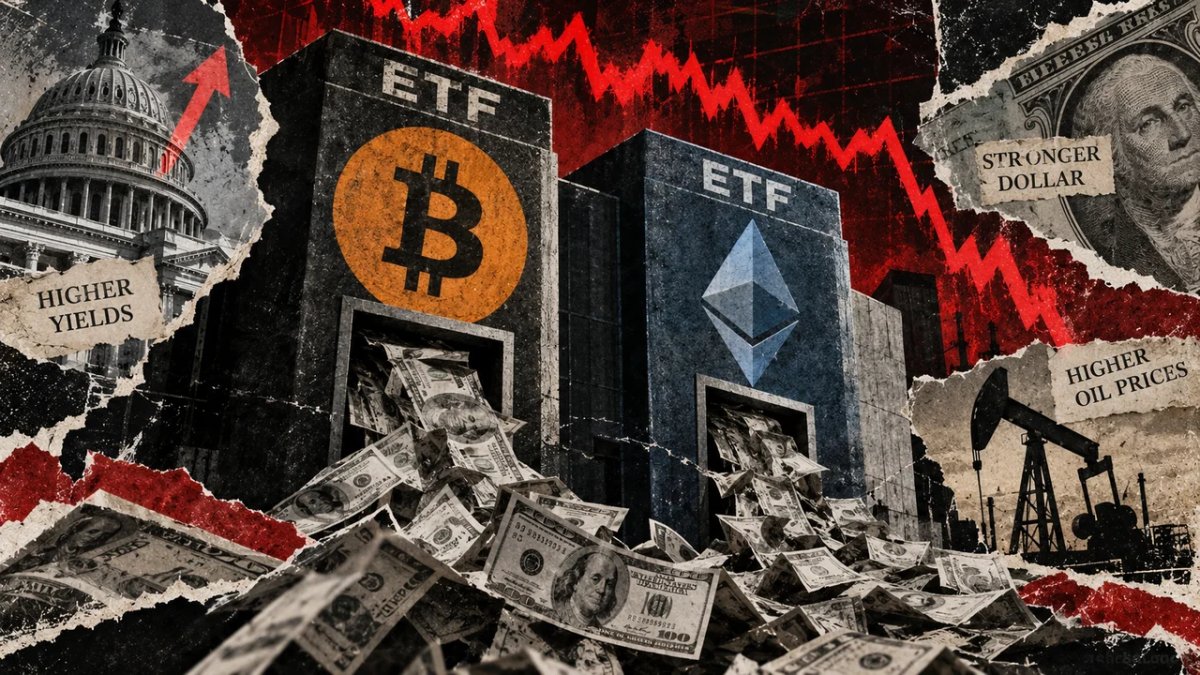 Bitcoin ETFs suffer biggest exodus since June as Ethereum withdrawals hit nine-month high