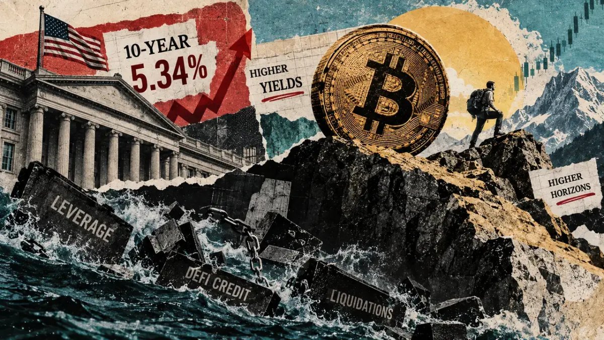 Bitcoin survived 5% yields but crypto’s cheap-money era did not