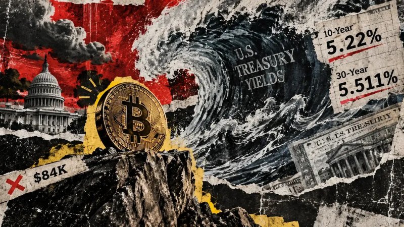Bitcoin survives a 5.2% Treasury shock as traders slash $1.7 billion in leverage