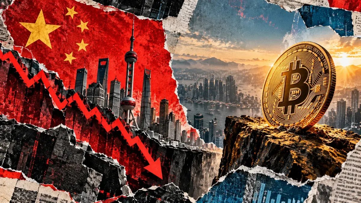 China’s tech crash erased $480 billion. Bitcoin rose 27% over the same dates