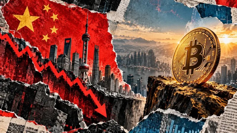 China’s tech crash erased $480 billion. Bitcoin rose 27% over the same dates