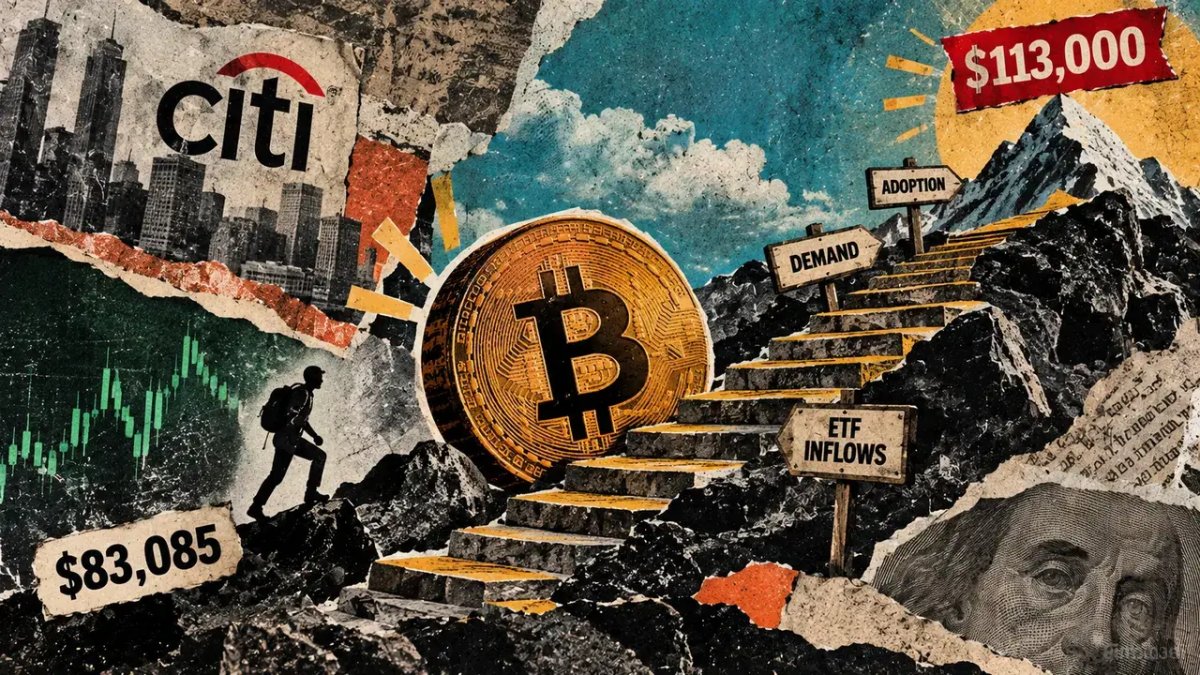 Citi predicts Bitcoin going back to $113,000. Here’s what the buying data shows