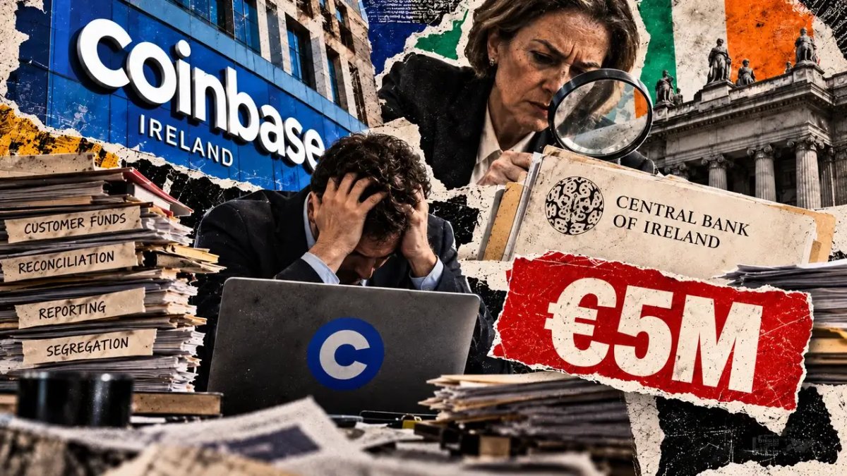 Coinbase Ireland’s cash safeguards fell €5 million short before 2024 fix