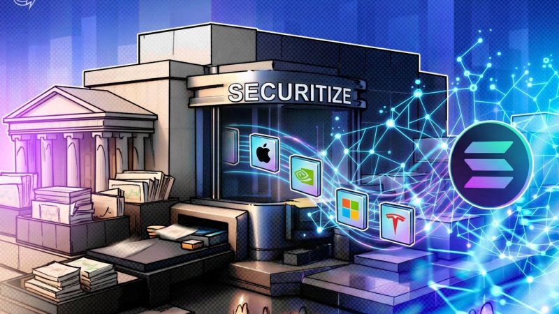 Securitize stock jumps over 10% after launching tokenized US equities on Solana