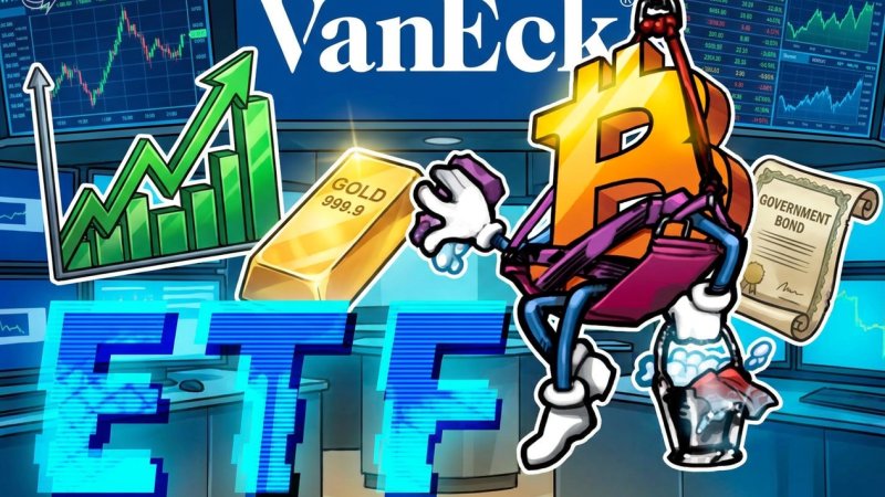 VanEck launches diversified ETF combining stocks, bonds and Bitcoin exposure
